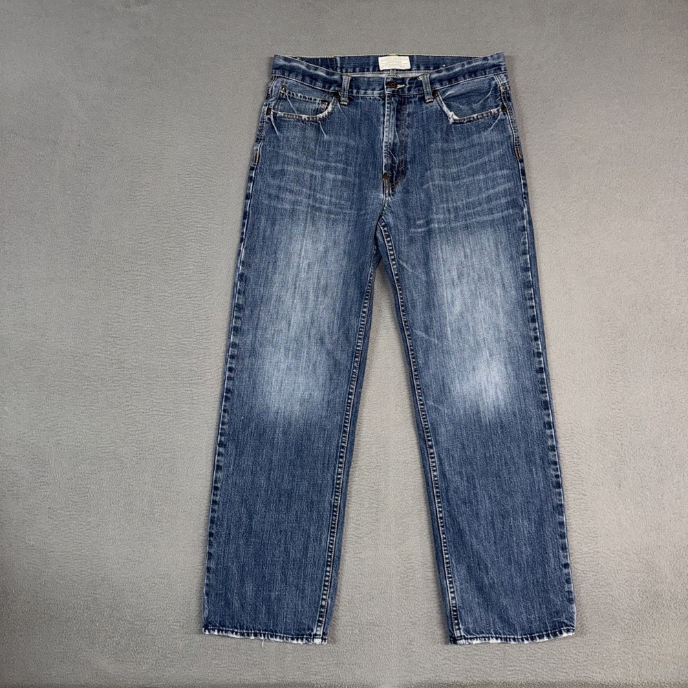 American Eagle Jeans Mens 32x30 Straight Distressed Denim Cotton Vintage Y2K